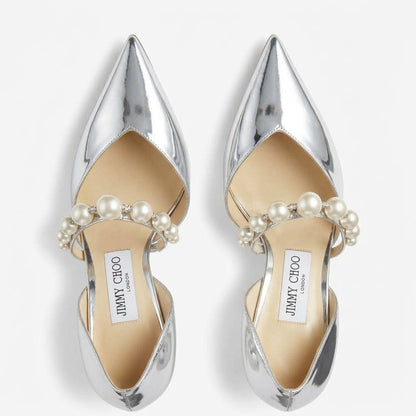 Kit de arte de lienzo de tacones altos de perlas y pedrería Jimmy Choo DIY