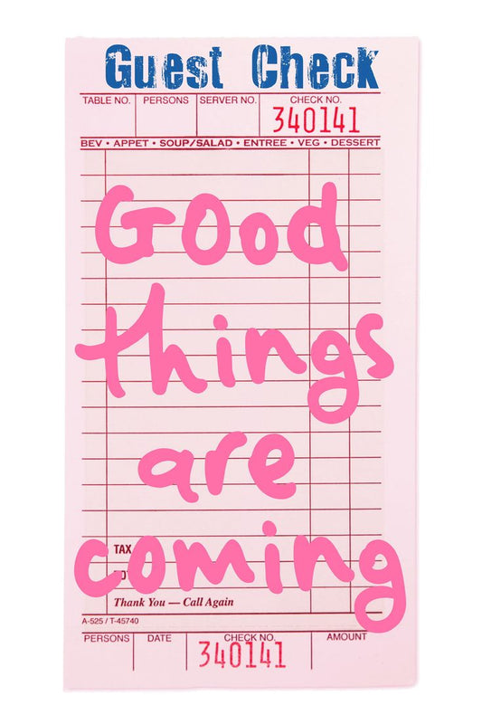 Good things are coming Rhinestone Canvas Art Kit