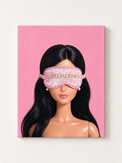 Barbie Reloading Rhinestone Canvas Kit