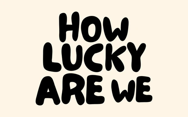 How lucky are we Rhinestone Canvas Art Kit