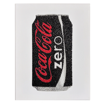 Zero Coke Rhinestone Canvas Art Kit