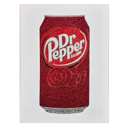 Dr Pepper Rhinestone Canvas Art Kit