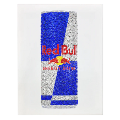 DIY Red Bull Rhinestone Canvas Art Kit