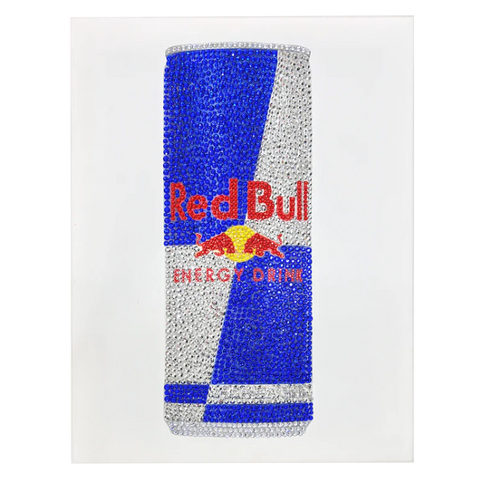 DIY Red Bull Rhinestone Canvas Art Kit