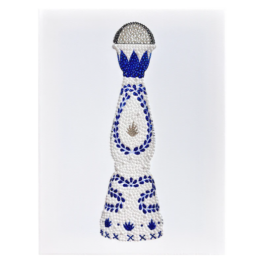 Clase Azul Tequila Rhinestone Canvas Art Kit