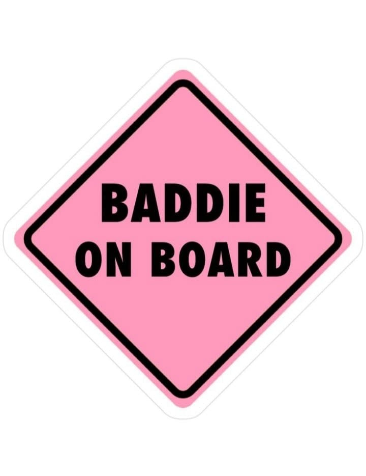 Baddie On Board Rhinestone Canvas Art Kit