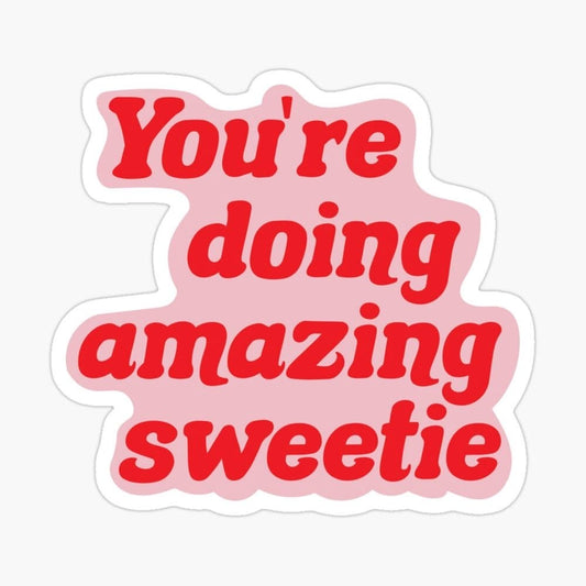 You‘re doing amazing sweetie Rhinestone Canvas Art Kit