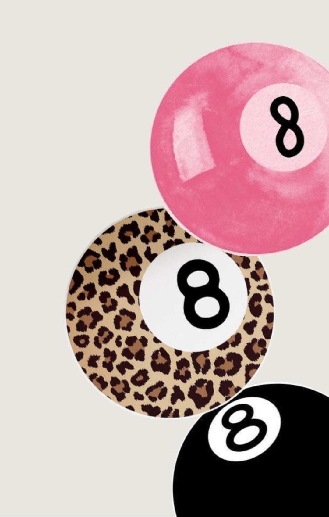 8 Balls Rhinestone Canvas Art Kit - 3 Balls