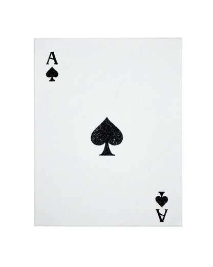 Ace of spades Rhinestone Canvas Art Kit