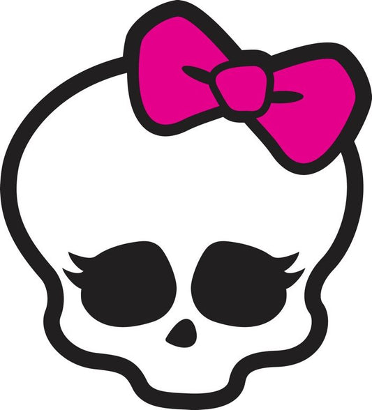 Monster High Skull Rhinestone Canvas Art Kit