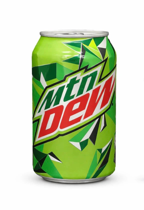 Mountain Dew can Rhinestone Canvas Art Kit