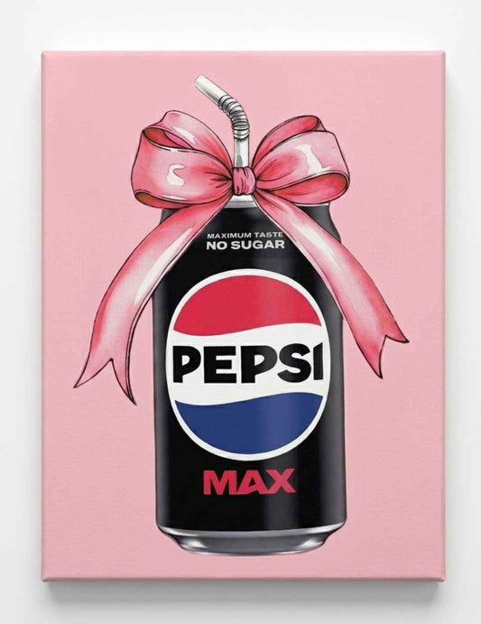 Pepsi Max Rhinestone Canvas Art Kit
