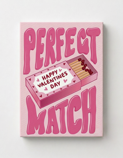 Perfect Match Rhinestone Rhinestone Canvas Art Kit