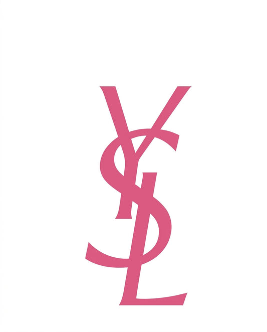 YSL Logo Rhinestone Canvas Art Kit