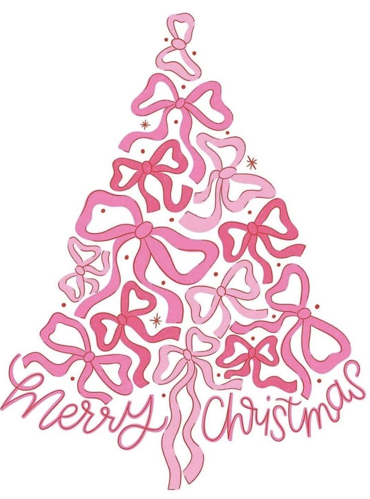 Pink Christmas Tree Checkers Rhinestone Canvas Art Kit