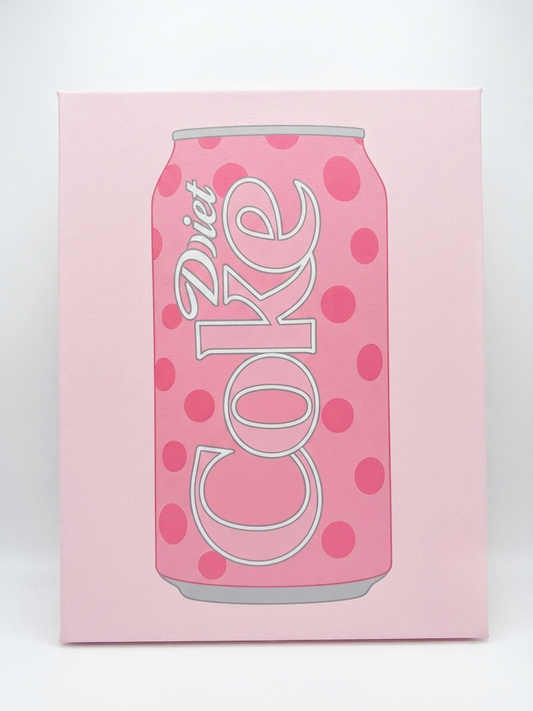 Kit de arte en lienzo con diamantes de imitación de Coca-Cola Zero
