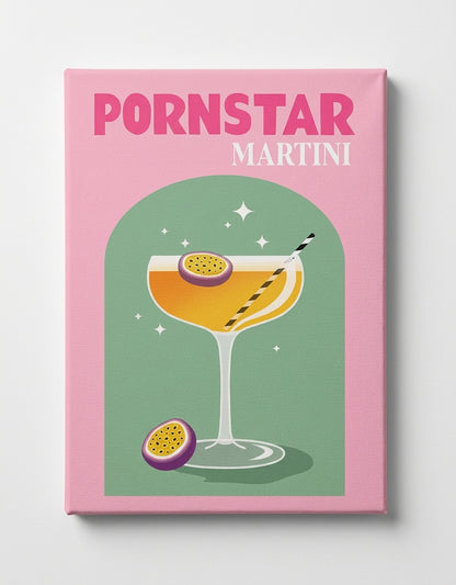 Pornstar Martini Rhinestone Canvas Art Kit