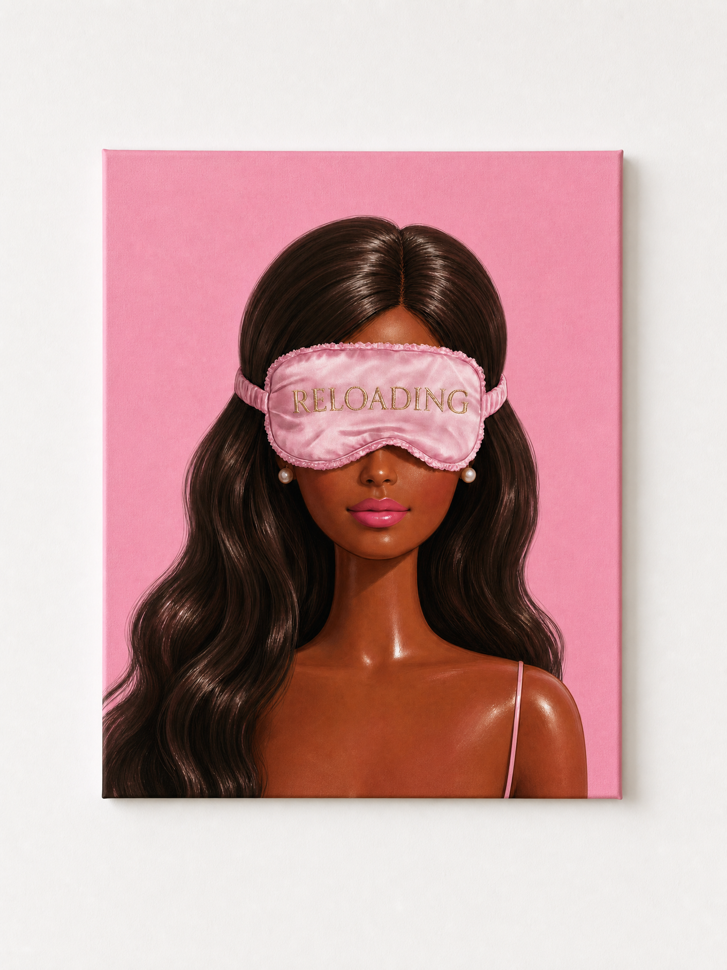 Barbie Reloading Rhinestone Canvas Kit