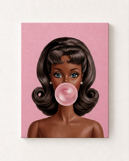 Barbie Rhinestone Canvas Kit