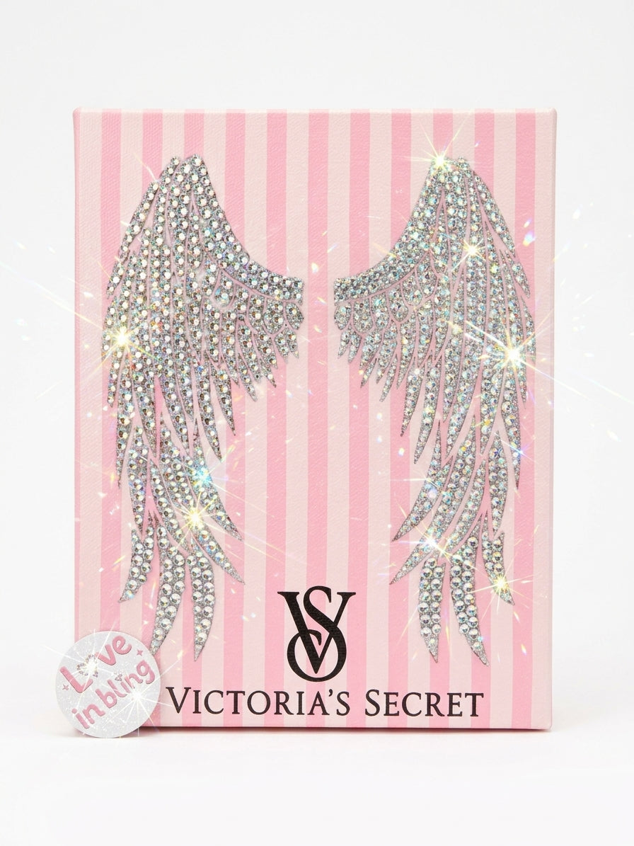 Kit de arte en lienzo con diamantes de imitación de Victoria's Secret