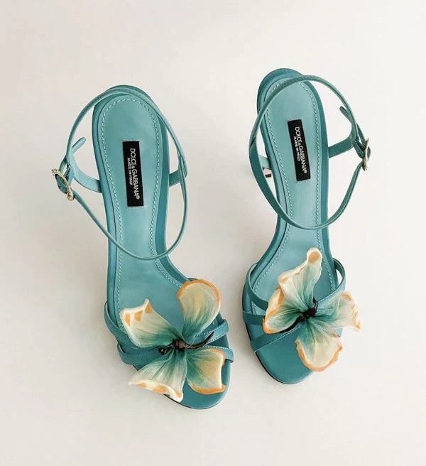 Teal heel Rhinestone Canvas Art Kit