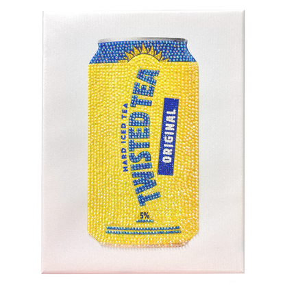 Twisted Tea Rhinestone Canvas Art Kit