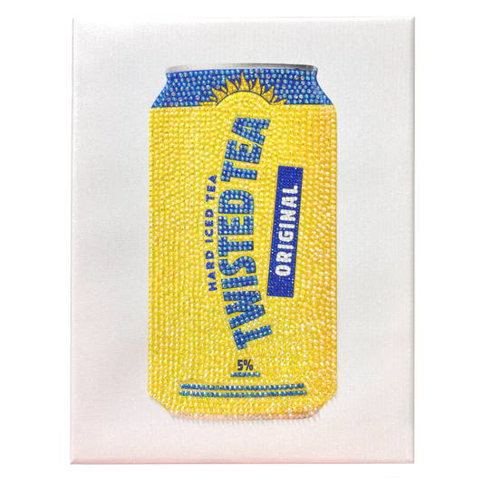 Twisted Tea Rhinestone Canvas Art Kit