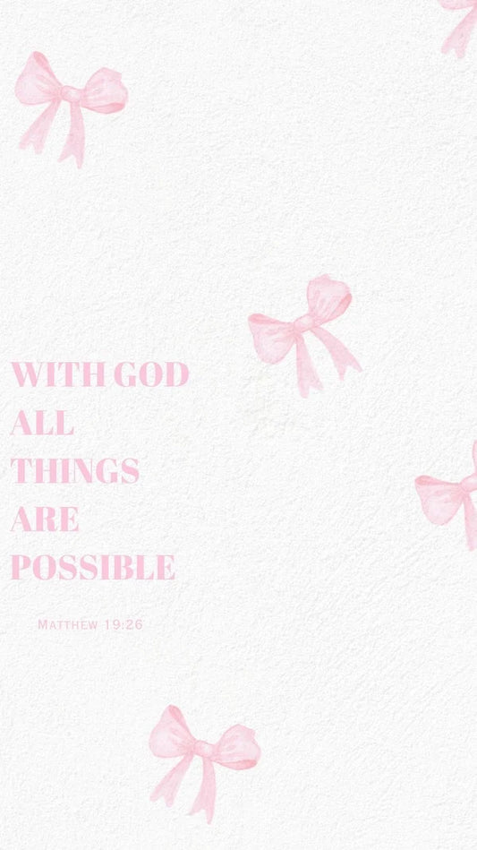 With god all things are possible Rhinestone Canvas Art Kit