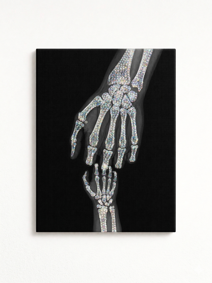 X-Ray Endless Love Rhinestone Canvas Art Kit (Father's Day Edition)