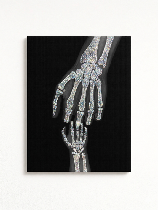 X-Ray Endless Love Rhinestone Canvas Art Kit (Father's Day Edition)