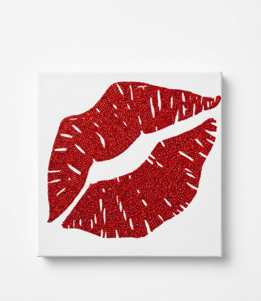 XOXO Rhinestone Canvas Art Kit