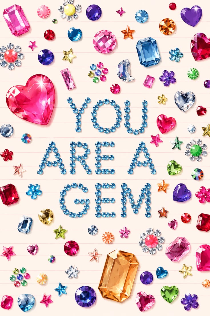 Multi-Shape Rhinestone & Gem Stickers Set for Face and Crafts (10 sheets)