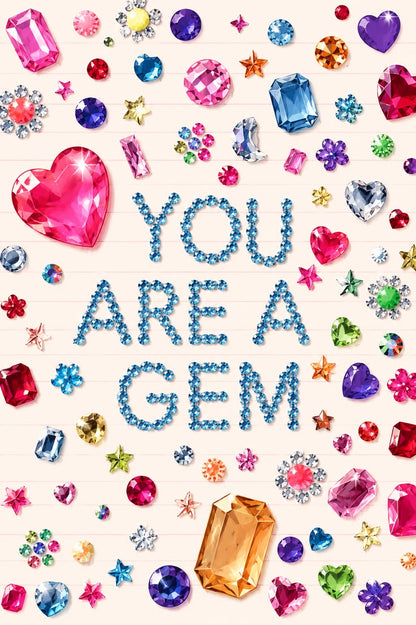 Multi-Shape Rhinestone & Gem Stickers Set for Face and Crafts (10 sheets)