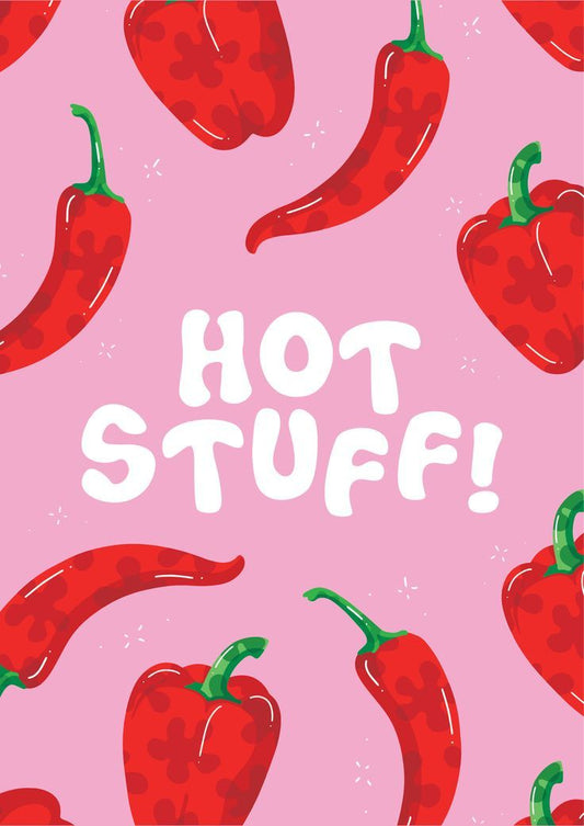 Kit de arte en lienzo con diamantes de imitación "Hot Stuff"
