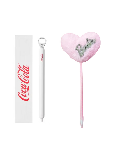 1 coke pen+1 Barbie Pen set