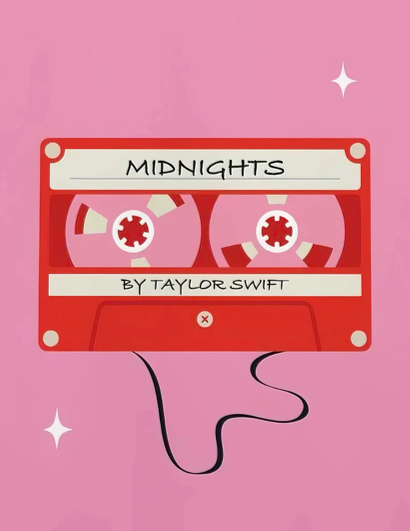 Taylor Swift Cassette Rhinestone Canvas Art Kit