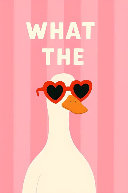 What the Duck Rhinestone Canvas Art Kit