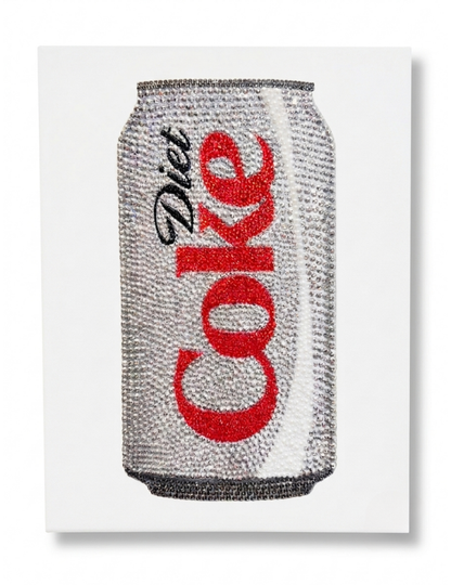 Kit de arte de lienzo de diamantes de imitación de Diet Coke
