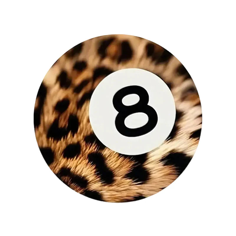 8 Ball Rhinestone Canvas Art Kit