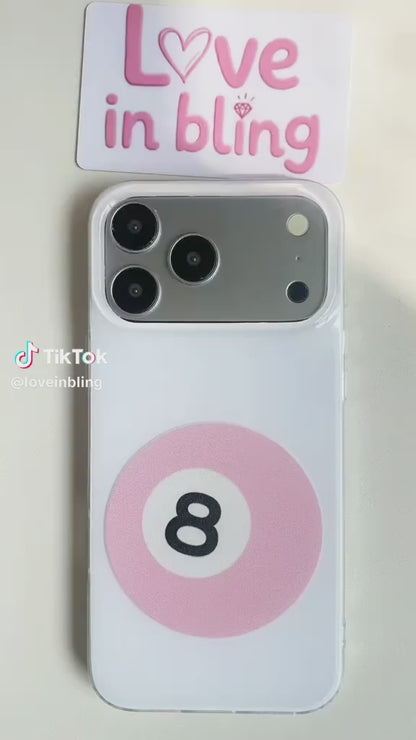 8 Ball DIY Bedazzle Phone Case Kit