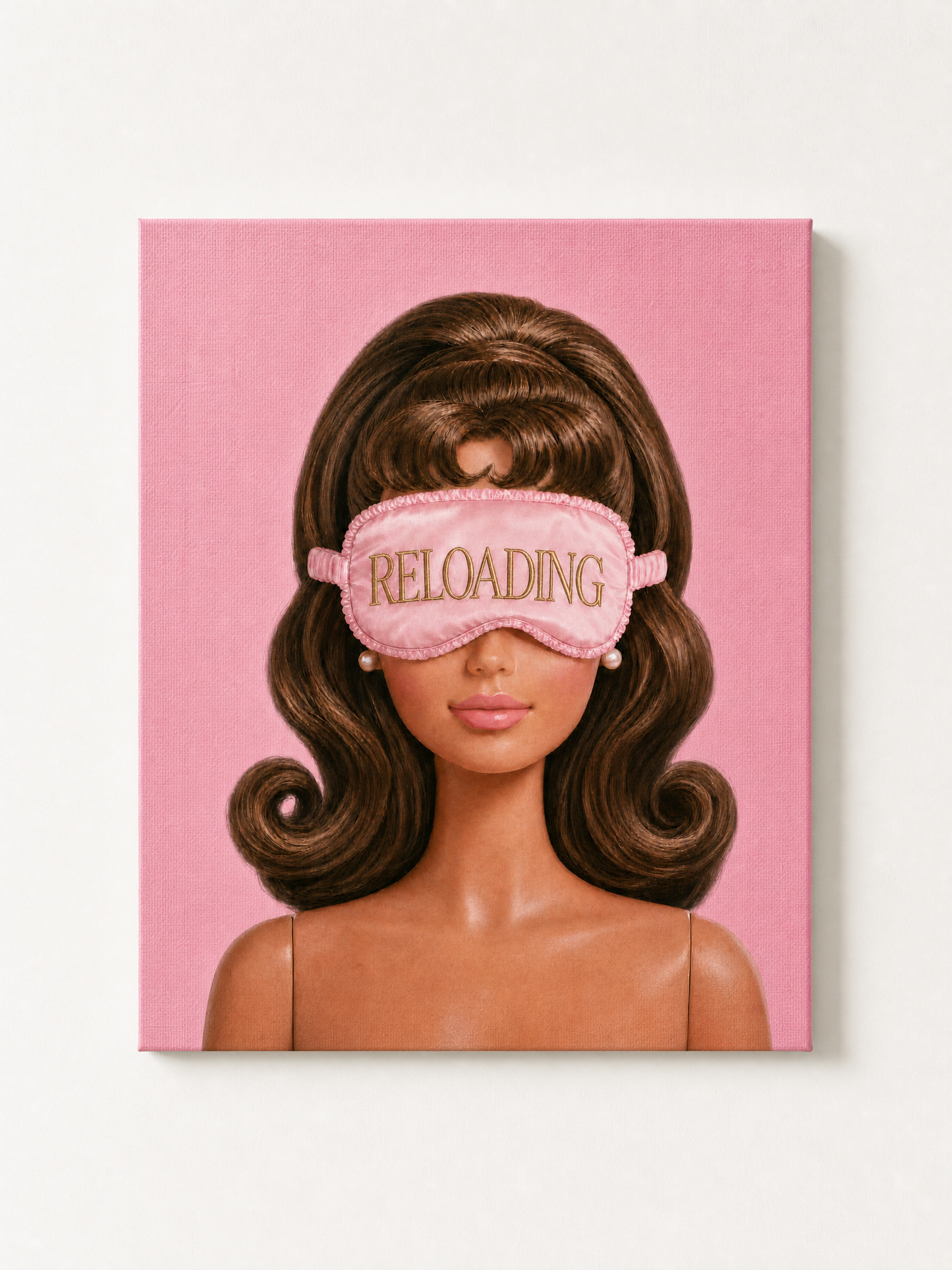 Barbie Reloading Rhinestone Canvas Kit